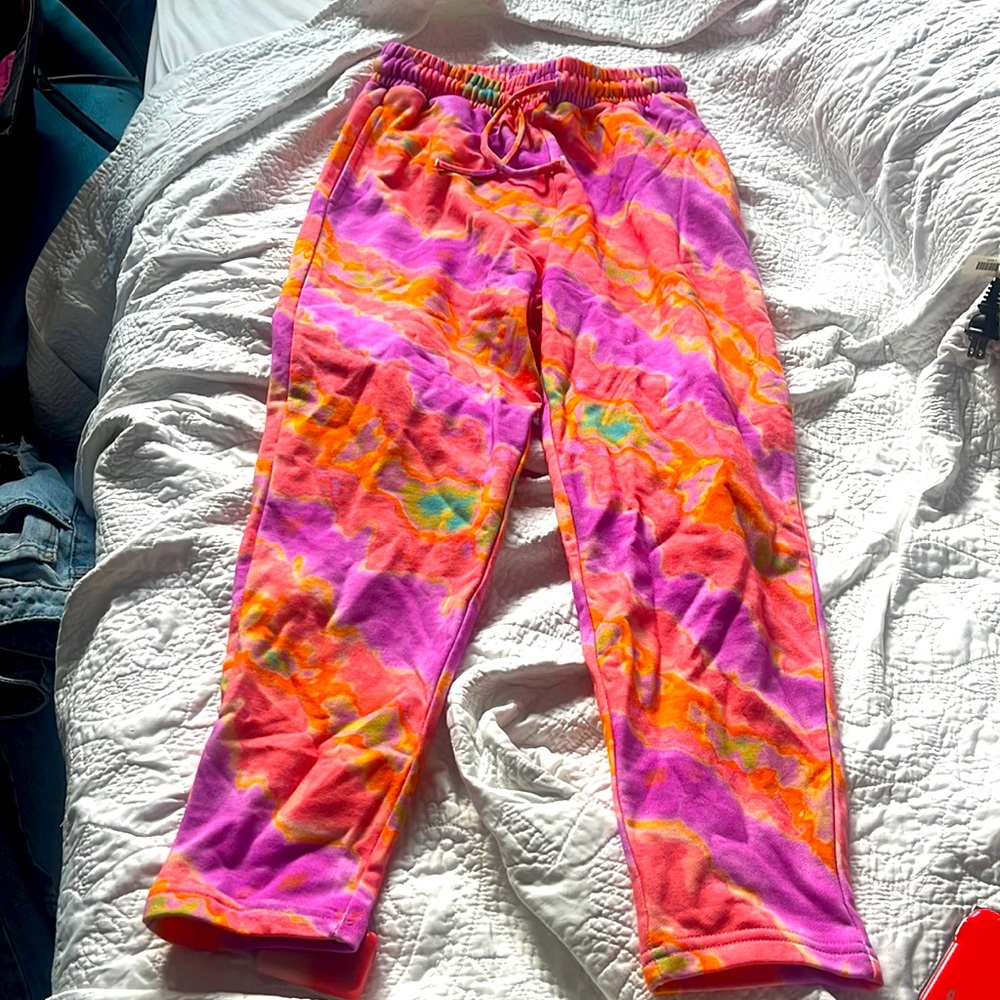 Colorful sweatpants